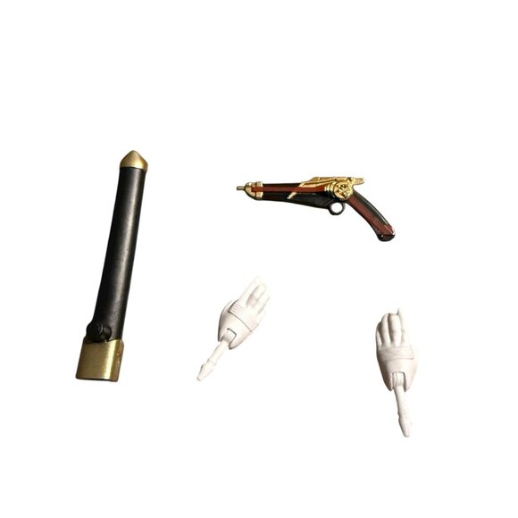 New Power Rangers Delphine White Lightning Collection Alien Ranger Accessories - Picture 6 of 7